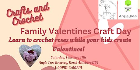 Crafts and Crochet: Family Valentines Craft Day