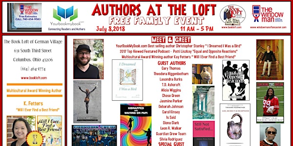 Authors At The Loft - Family Event
