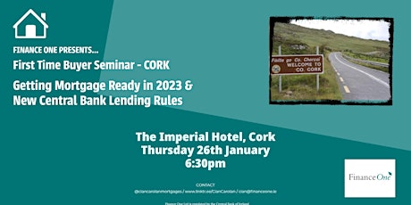 First Time Buyer Mortgage Seminar - CORK primary image