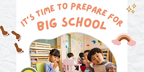 Prepare for Big School- Small Steps Anxiety FREE ONLINE Seminar