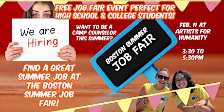 Boston Summer Job Fair