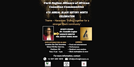 2023 Black History Month Event - YRAACC