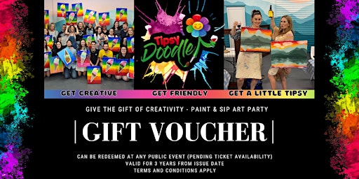 Gift Voucher For Tipsy Doodle primary image