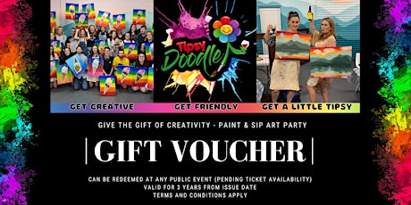 Gift Voucher For Tipsy Doodle