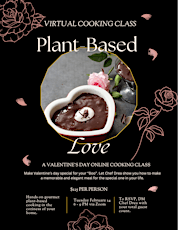Virtual Plant-Based Valentine’s Day Cooking Class