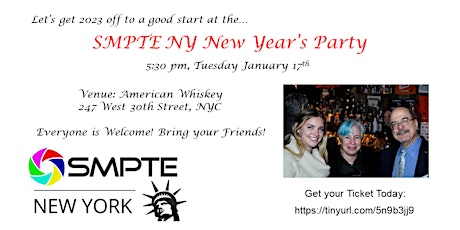 Imagem principal de SMPTE New York Section New Year's Party