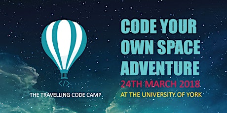 The Travelling Code Camp - FREE one day programming course for age 10-12's primary image