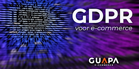 Primaire afbeelding van GDPR voor E-commerce 