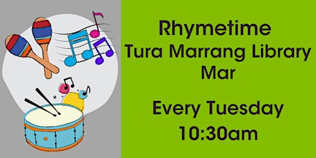 Primaire afbeelding van Rhymetime @ Tura Library, Mar 2023