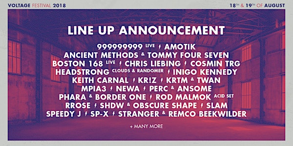 Voltage Festival 2018