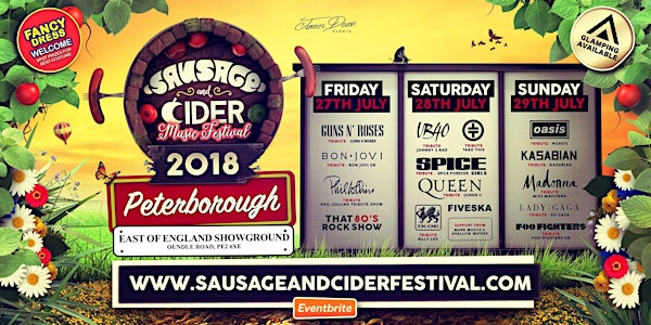Peterborough Sausage & Cider Music Festival 2018