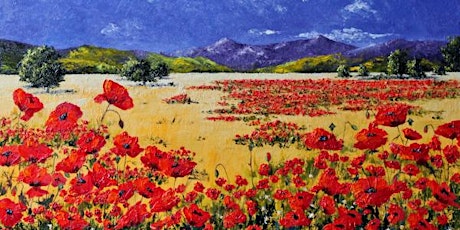 Poppy Fields in Acrylics with Maria Meerstadt, Henley Arts Trail (32) primary image
