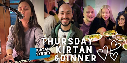 Thursday Night Kirtan & Dinner - (Online Bookings Only)