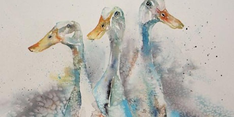 Textures in watercolour with Liz Chaderton, Henley Arts Trail (32)  primary image