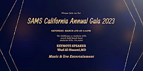 SAMS CA Annual Gala 2023