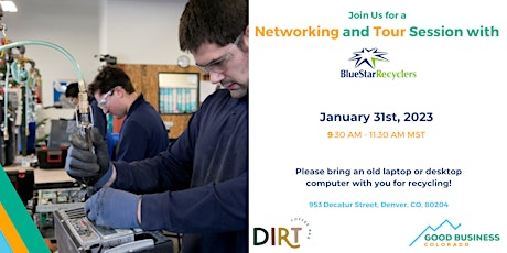 Networking and Tour Event with Blue Star Recyclers - In person!
