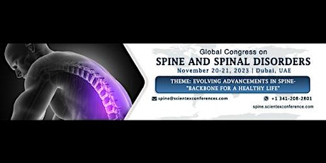 2nd Global Congress on Spine and Spinal Disorders