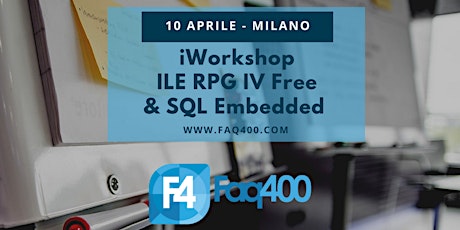 Immagine principale di iWorkshop ILE RPG IV Free & SQL Embedded - Milano 
