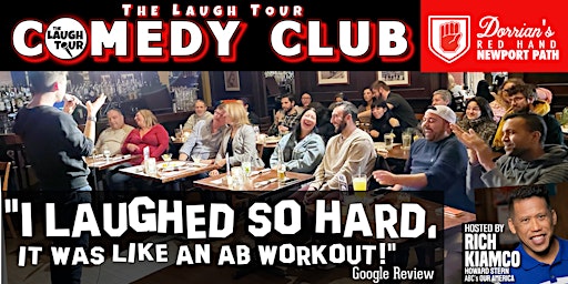 The Laugh Tour Comedy Club @  Dorrian's Jersey City [VAX no longer req!]