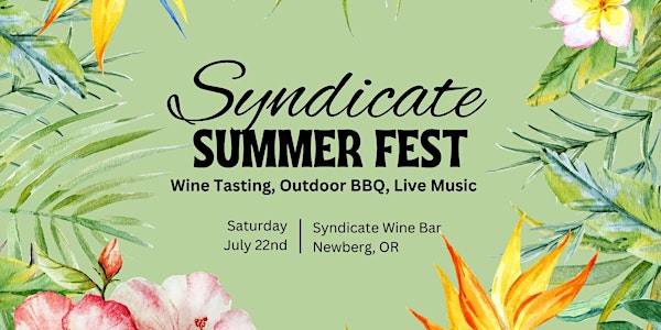 Syndicate Summer Fest