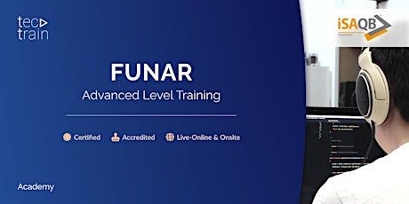 iSAQB® FUNAR Training 31 Jan - 03 Feb 2023 / Live-Online