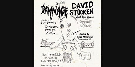 Damnage/David Stucken and The Curse/Run With Hounds