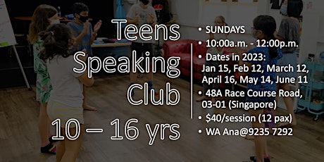 Teens Speaking Club