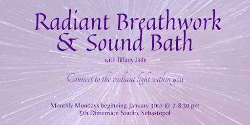 Radiant Breathwork & Sound Bath Journey primary image