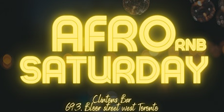 Afro-R&B Saturday