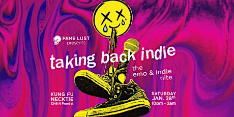 Taking Back Indie (the emo & indie nite) [tickets sold at the door]