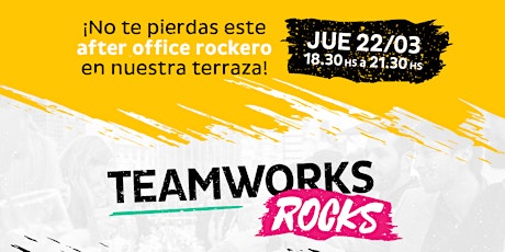 Imagen principal de AFTER OFFICE: Teamworks ROCKS!