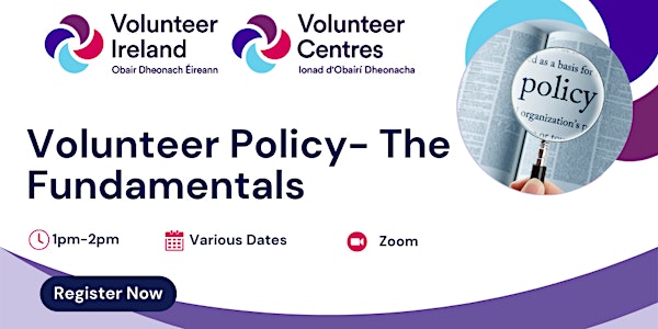 Volunteer Policy - The Fundamentals