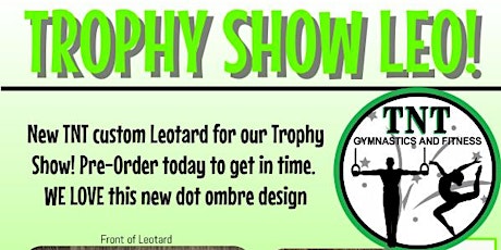 PRE-ORDER - 2018 Trophy Show Leotard primary image