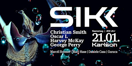 SIKK präsentiert Christian Smith Oskar L Harvey McKay und George Perry primary image