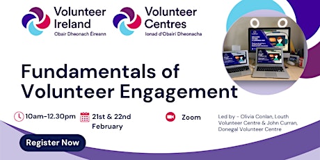 Fundamentals of Volunteer Engagement (February 21st & 22nd)