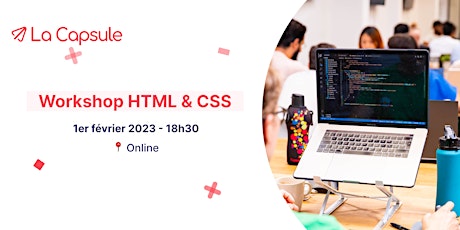 #Workshop #Online - Introduction à HTML & CSS #Monaco
