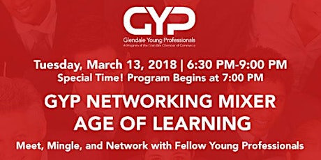 GYP Age of Learning Mixer primary image