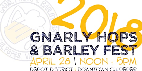 Imagem principal do evento Gnarly Hops & Barley Fest 2018