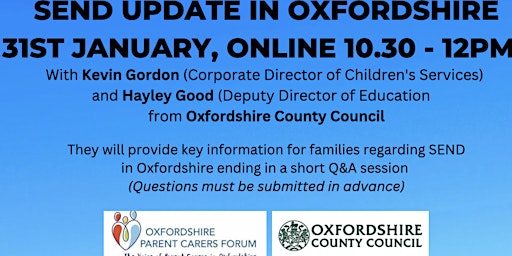 SEND (Special Educational Needs and Disabilities)  in Oxfordshire