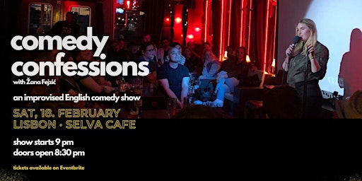 Comedy Confessions: An  Improvised English Comedy Show (Lisbon)