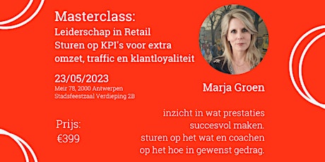 Imagem principal de Masterclass: Leiderschap in Retail.