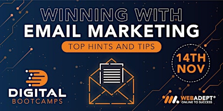 Imagem principal do evento Winning with Email Marketing - Top Hints and Tips