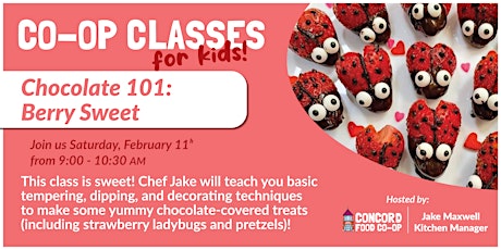 Chocolate 101: Berry Sweet! - 9:00 Class