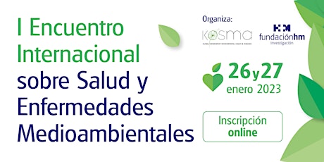 I Encuentro Internacional Salud y Enfermedades Medioambientales ONLINE