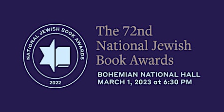 72nd  National Jewish Book Awards Celebration