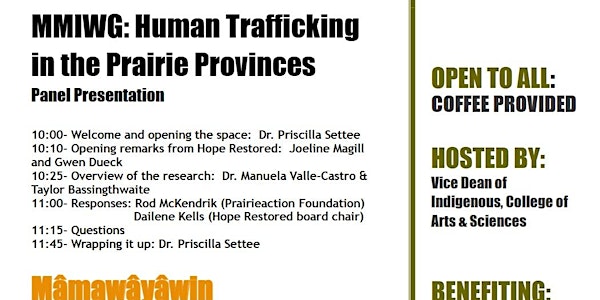 MMIWG: Human Trafficking in the Prairie Provinces