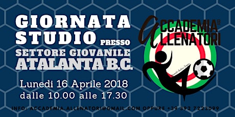 Immagine principale di Giornata studio presso settore giovanile Atalanta B.C. 