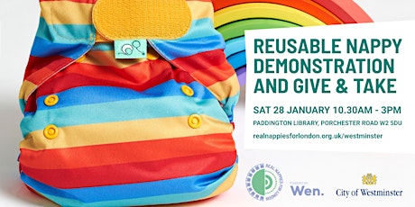Westminster Reusable Nappy Give & Take and Drop-in Demonstration primary image