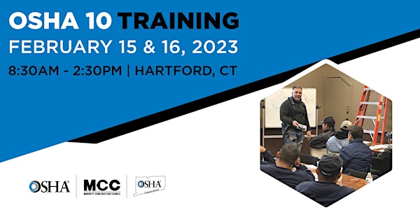 OSHA 10 Training - February 2023 (Sold Out)