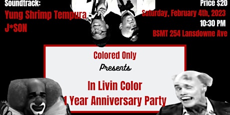 Colored Only Presents In Livin Color